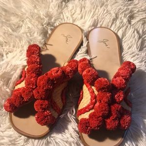 Brand new, Joie red Paden Sandal!